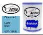 Preview: Chevrolet, Light Blue, 507 (1965): 500ml Lackdose, von ATW Autoteile West.